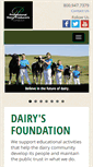 Mobile Screenshot of dairyfoundation.org